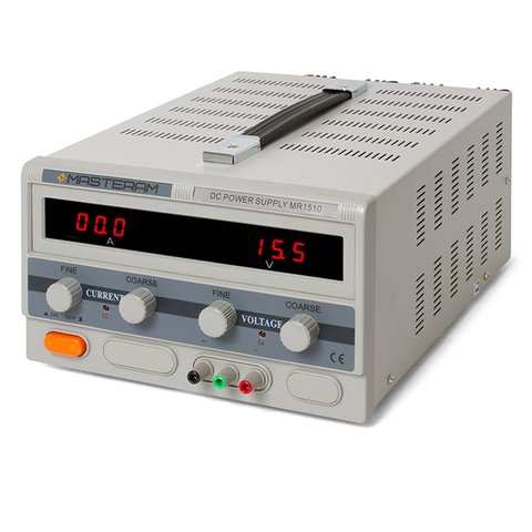 Регульований блок живлення Masteram MR1510 Прев'ю 1
