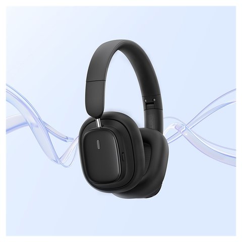 Навушники Baseus Bowie H1i, чорна, бездротова, bluetooth 5.3, #A00050402113-00 Прев'ю 2