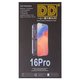 Дисплей для iPhone 16 Pro, черный, с рамкой, High Copy, без микросхемы, (OLED), DD-OLED soft, 120Hz Превью 1