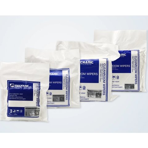 Microfiber Cloth Mechanic HK4090, (for dust and fingerprints removing, 50 pcs, 100*100 mm) Preview 1