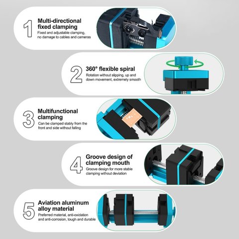 Soporte RELIFE TF3, para desarmar cámara y reparar circuitos Vista previa  9