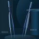 Mounting Tweezers Mechanic TI-15, (titanium alloy, curved, 140 mm) Preview 1