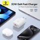 Сетевое зарядное устройство Baseus Cube, 30 Вт, Power Delivery (PD), Fast Charge, белый, 2 порта, #P10111404213-00 Превью 2