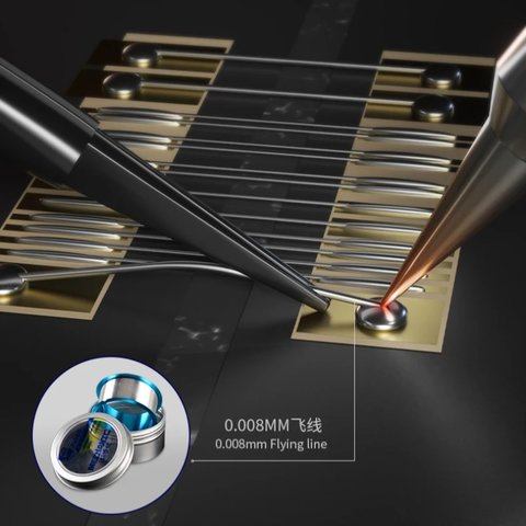 Pinzas para smd Mechanic KS-11, recta, antiestática, 160 mm Vista previa  3