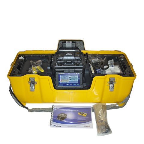 Сварочный аппарат для оптоволокна Fujikura 90S+ (скалыватель CT-08) Превью 1