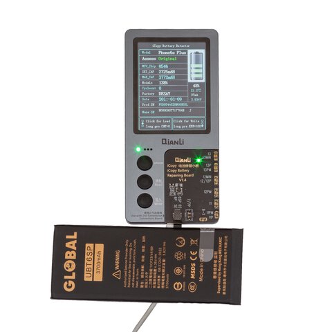 Аккумулятор Mechanic для Apple iPhone 6S Plus, Li-Polymer, 3,82 B, 3700 мАч, повышенная ёмкость, original IC Превью 1