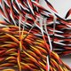 Сервокабель 3x26AWG, 0,13 мм², 1 м, плетений, чорний, червоний, білий Прев'ю 2