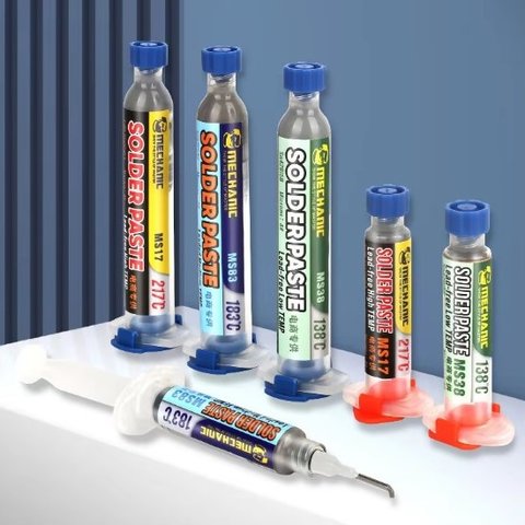 BGA паста Mechanic MS38, Sn 42%, Bi 58%, 138 °C, 50 г Прев'ю 2