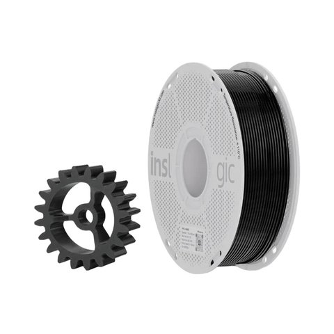 Филамент для 3D-принтера INSLOGIC PC-ABS Black, 1 кг Превью 2