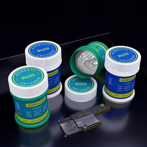 BGA паста Aixun AX-SP138M, Sn 42%, Bi 58%, 138 °C, 50 г Прев'ю 1