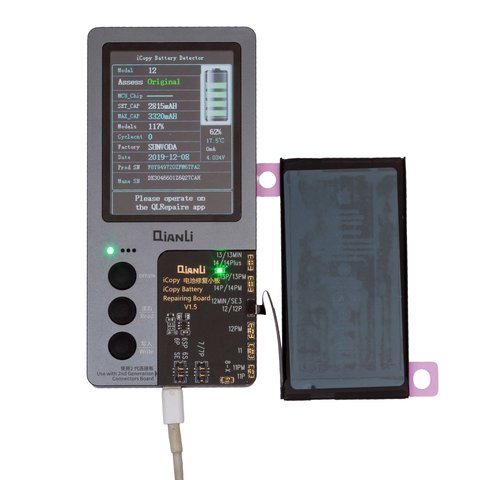 Аккумулятор для iPhone 12, iPhone 12 Pro, Li-ion, 3,83 B, 3310 мАч, повышенная ёмкость, без ошибки, (A2479), genuine IC Превью 1