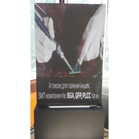 LED-экран для рекламы в помещениях (1024 × 1536 мм, P4, IP20, RGB, SMD, 1800 нт) Превью 1