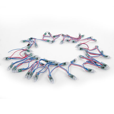 Светодиодный пиксель RGB (50 шт., WS2811, DC 5 В, 12 мм, IP68) Превью 2