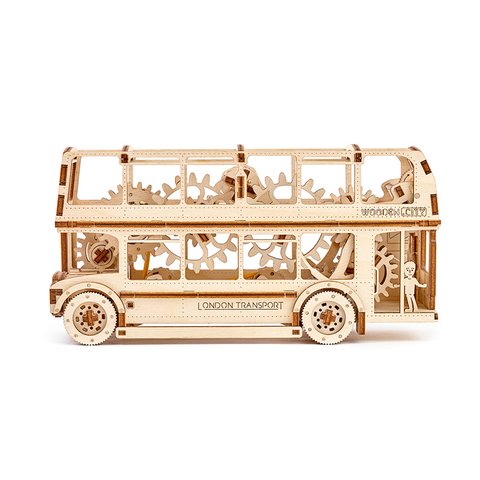 Механічний 3D-пазл Wooden.City Лондонський автобус Прев'ю 2