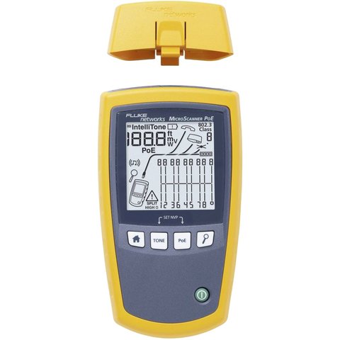 Тестер кабеля Fluke Networks MicroScanner™ (MS-POE) (5018508) Превью 2