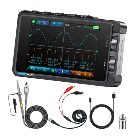 Цифровий осцилограф FNIRSI DS215H Прев'ю 1